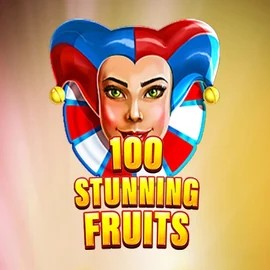 Logo of 100 Stunning Fruits from SYNOT Games at Wildroyal Casino