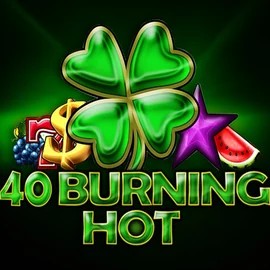 40 Burning Hot logo by Amusnet Interactive at Wildroyal Casino40 Burning Hot