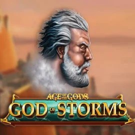 Age Of The Gods: God of Storms logo by Playtech Wildroyal Casino