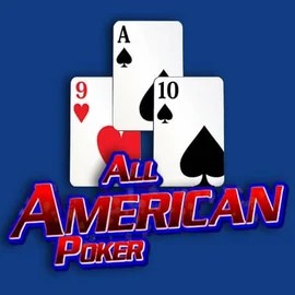 All American Poker by RTG (Reel Time Gaming), showcased at wild-royalcasino.com – game logo