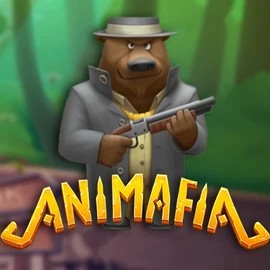 Animafia slot logo by Peter & Sons at Wildroyal CasinoAnimafia