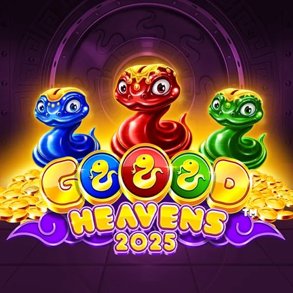 Logo of Goood Heavens from Rarestone Gaming at Wildroyal Casino