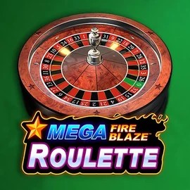Mega Fire Blaze Roulette logo – Table Games by Playtech at Wildroyal Casino