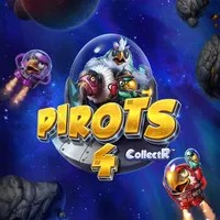 Pirots 4 logo by ELK Studios at Wildroyal Casino