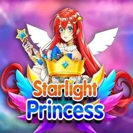 Starlight Princess online game logo by Pragmatic Play on wild-royalcasino.com