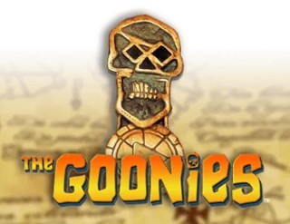 The Goonies slot logo by Blueprint Gaming at Wildroyal CasinoThe Goonies