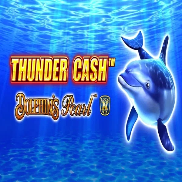 Thunder Cash Dolphins Pearl game by Novomatic – logo hosted on Wildroyal Casino